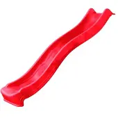 Swing King Swingking glijbaan 2,2m geschuimd rood