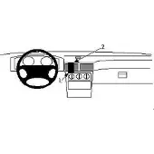Brodit ProClip houder geschikt voor Chevrolet Matiz 2005 / Deawoo Nexia 1995-2004 Center mount