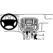 Brodit ProClip houder geschikt voor Lexus LX-Serie 1999-2002 - Toyota LandCruiser 100 1998-2001 Console mount