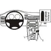 Brodit ProClip houder geschikt voor Volvo S80/ V70 II / XC70 Angled mount