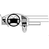 Brodit ProClip houder geschikt voor Citroën Berlingo- Peugeot Partner 1997-2002 Left mount