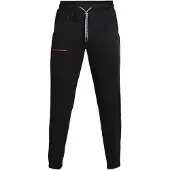 Under Armour Tapered Fit Zwart Zwart Heren Rival Terry AMP Trainingsbroek 1361638 001