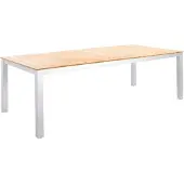 Yoi Tuintafel Arashi White Teak 220 x 100 cm