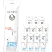 Brabantia 12x Perfectfit Vuilniszak Met Trekbandsluiting Code H 50-60 Liter 10 Zakken