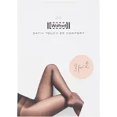 Wolford Satin Touch 20 Tights Set (3 units) - nearly black