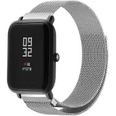 IMoshion Milanees Watch bandje voor de Amazfit GTS / BIP - Zilver