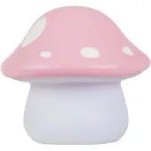 A Little Lovely Company Nachtlamp Paddenstoel Junior 11 Cm Pvc Roze