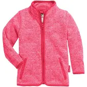 Playshoes Fleece jas pink / lichtroze
