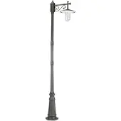 Ks Verlichting Klassieke tuinlamp Louvre 1-lichts - antraciet