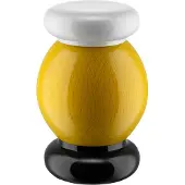 Alessi Twergi zout- en pepermolen 11 cm Geel