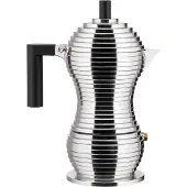 Alessi Percolator Pulcina Black 3-Kops