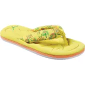 Reef Kids Pool Float - Slippers - Brede banden - Geel - Maat 31/32