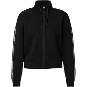 Only Play ONPMAXIE HN LS ZIP - Dames Sporttrui - Lange mouwen opstaande kraag - Zwart
