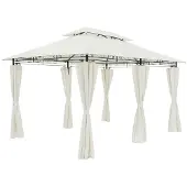 Casaria Paviljoen Topaz Beige 3x4m UV-bescherming 50+