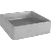 Differnz Waskom Marba Vierkant 40x40x12 cm Beton Licht