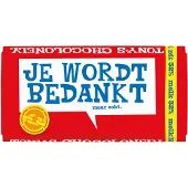Tony's Chocolonely Bedankt Melk 180 G