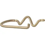 Ferm Living Curvature Toiletrolhouder Brass