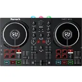Numark Party Mix II - DJ-controller / DJ-set voor beginners met ingebouwde DJ-verlichting en DJ-mixer voor Serato DJ Lite