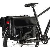 Fastrider Cargo Tarpaulin Dubbele Fietstas Zwart - 46L