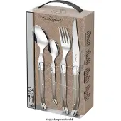 Lou Laguiole Tradition - Ménagère 24 pièces Taupe
