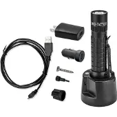 Maglite Mag-Tac Plain Head Matte Zwart Rechargeable