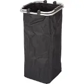CASIBEL – Wasmand – Slim – 70 liter – Linnenmand - Zwart