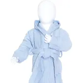 The One Towelling Baby badjas Licht Blauw - 80/92