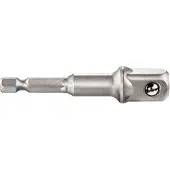 Metabo Adapter 1/4" E6,3 naar 1/2" 72 mm - 628838000