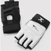JCalicu Taekwondo-handbeschermers (handschoen) | WT | Wit (Maat: XS)