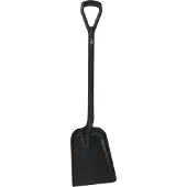 Multicare-Centrum Hygiene 5625-9 schop D-grip, zwart steel 104cm, standaard blad 33x27cm