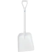 Multicare-Centrum Hygiene 5623-5 schop D-grip, wit steel 104cm, groot blad 38x35cm
