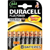 Duracell Plus AAA Alkaline Batterij 16 stuks