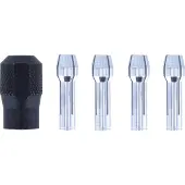 Dremel Set van 5 spanbouten, geschikt voor diameters van 0,8 - 3,2 mm