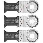 Fein 63502160220 E-Cut Long-Life Invalzaagblad Bimetaal 35 mm 3 stuk(s)
