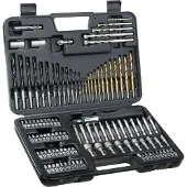 DeWalt Accessoiresdoos - - DT0109 - 109 accessoires - Boren voor hout, metaal, baksteen - Schroefbits