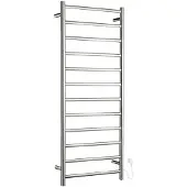 Smedbo Elektrische handdoekradiator dry high 121,2x50 cm 120w rvs glans