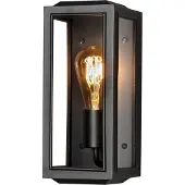 Konstsmide Wandlamp buiten | E27 | Capri | IP44 | Zwart |