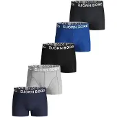 Björn Borg Core Boxer 5-pack Zwart | Maat: 122-128