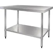 Vogue RVS werktafels zonder achteropstand 60cm