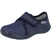Beck Huisschoenen blauw denim