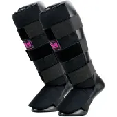 Super Pro Combat Gear Scheenbeschermer Savior Zwart/Roze Extra Extra Small