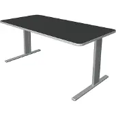 Kerkmann Büromöbelfabrik Bureau Unic comfort antraciet 160x80cm