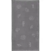 Seahorse Strandlaken Shells Grey 100x200