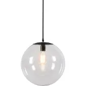 QAZQA Smart hanglamp transparant 35 cm incl. WiFi A60 - Pallon