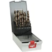 Bosch Accesorios Metalen Boorset Hss-co Met Doos 1/0-13/0 Mm 25 Stukken
