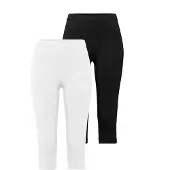 Vivance Pyjamabroek zwart / wit