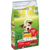 Bonzo 3x Hondenvoer Droog Mini Menu Rund 1,5 Kg