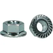 Pgb-Europe PGB-FASTENERS | Gekartelde moer Kl8 D6923 M10 Zn | 200 st 0000GM80101003