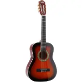 Lapaz 002 SB 1/2 klassieke gitaar sunburst