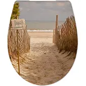 Mueller Toza Sand softclose toiletzitting met Quick-Release